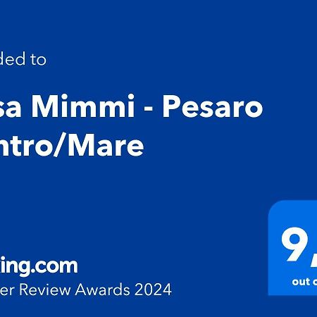 La Casa Di Erika - Pesaro Centro-Mare Lejlighed Eksteriør billede